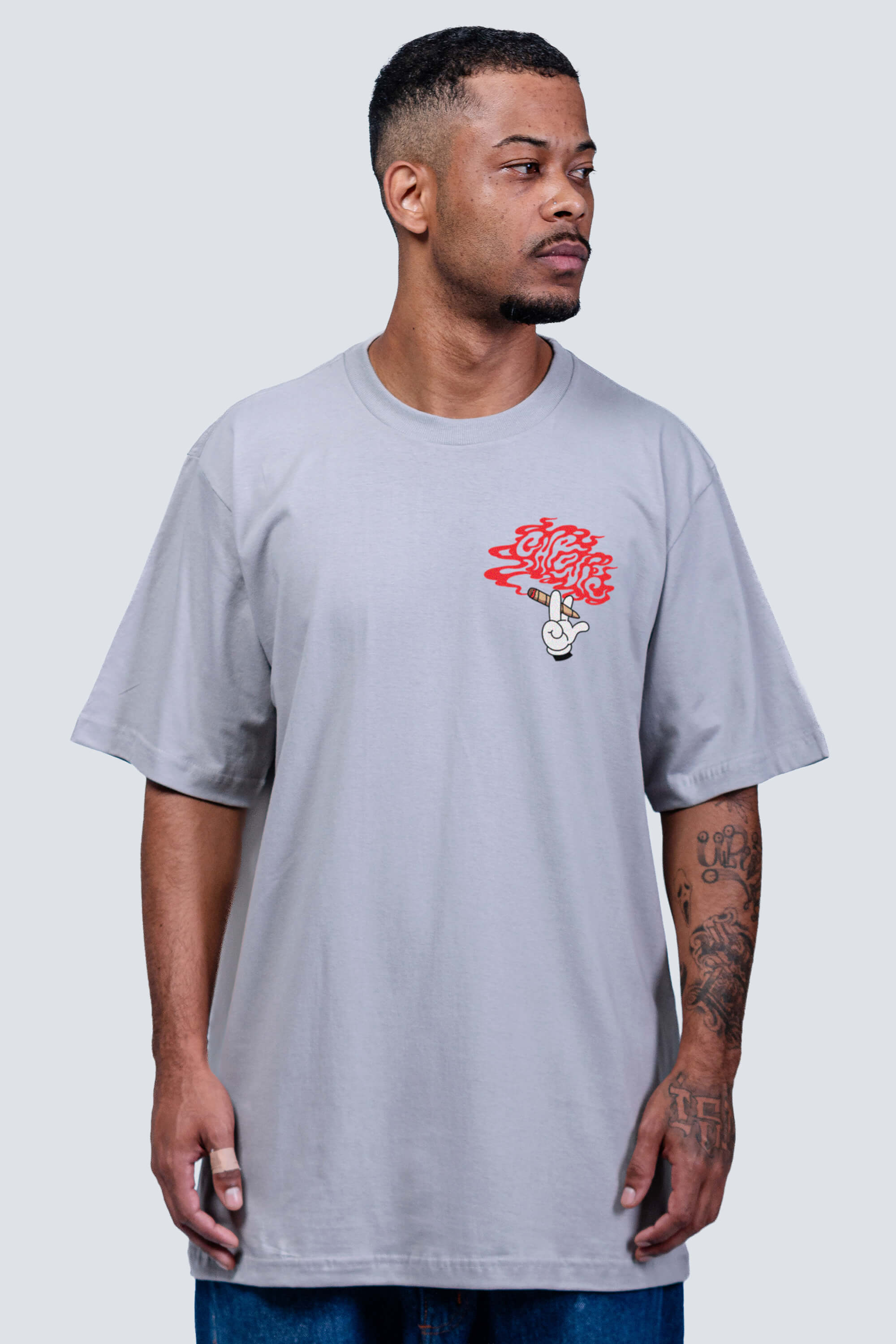 トップス echeveria Brembana vintage fabric shirt1 Camisetas Streetwear: Oversized